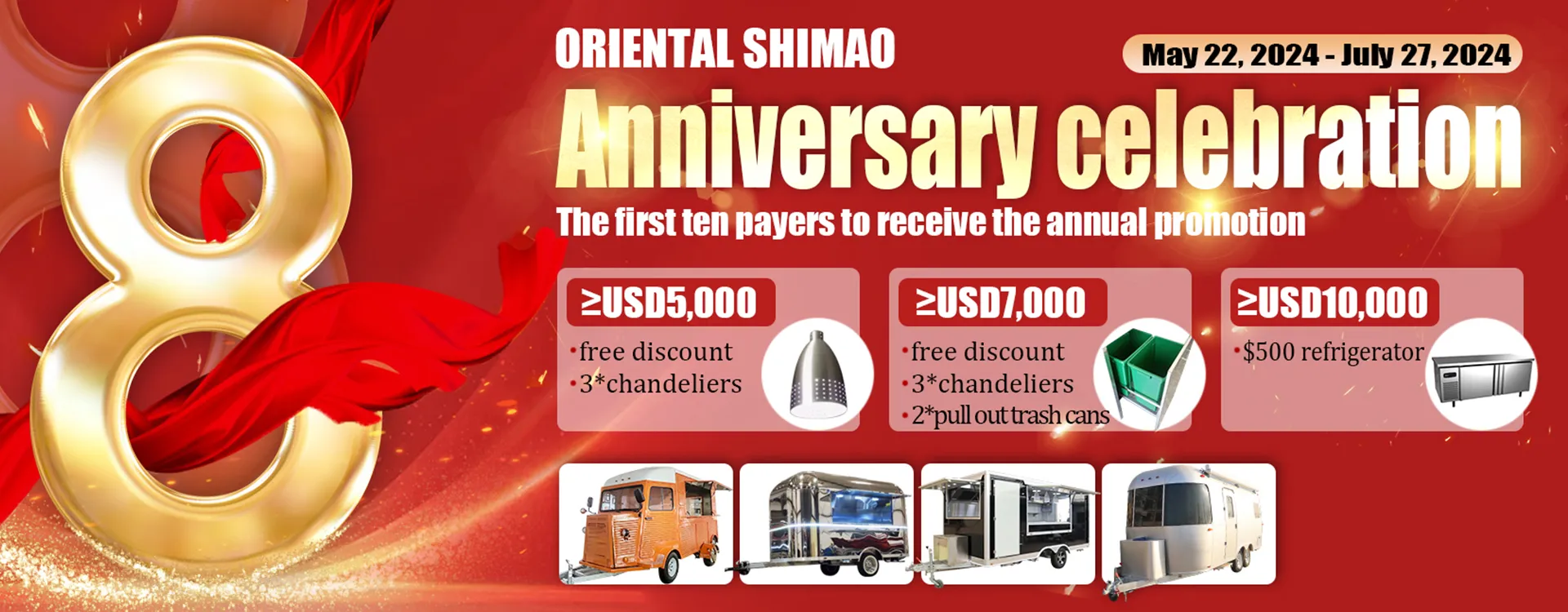 Oslava 8. výročia Oriental Shimao Group