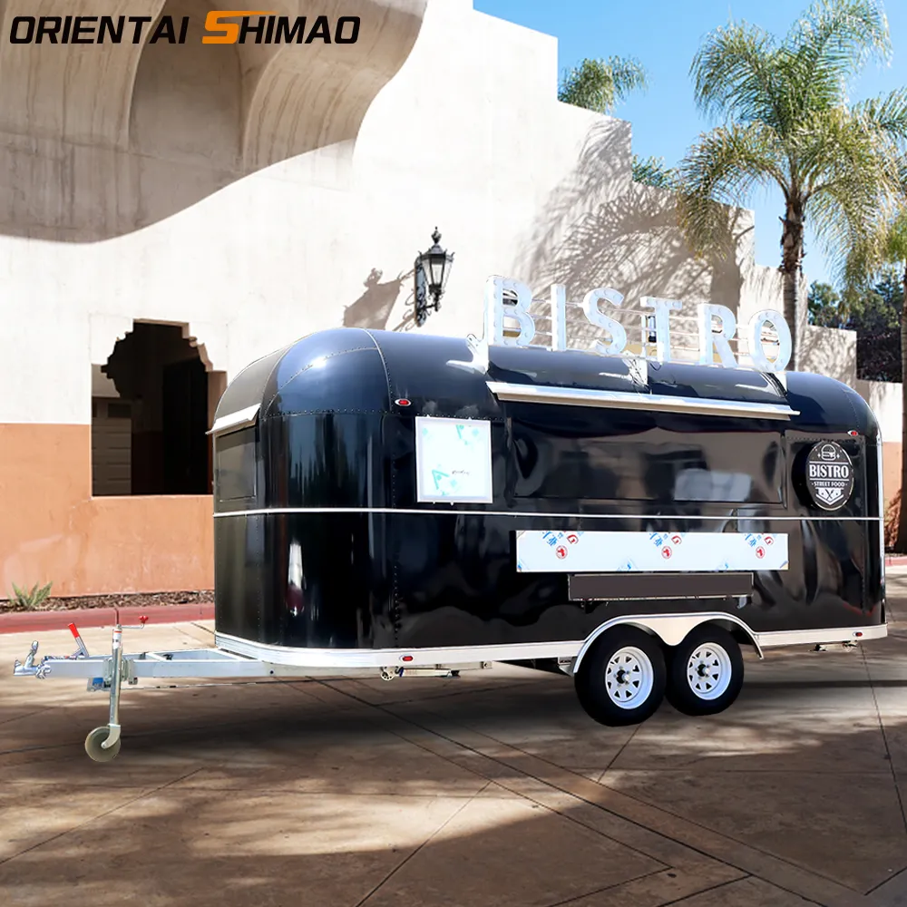 Orientálny príves na jedlo shimao black airstream