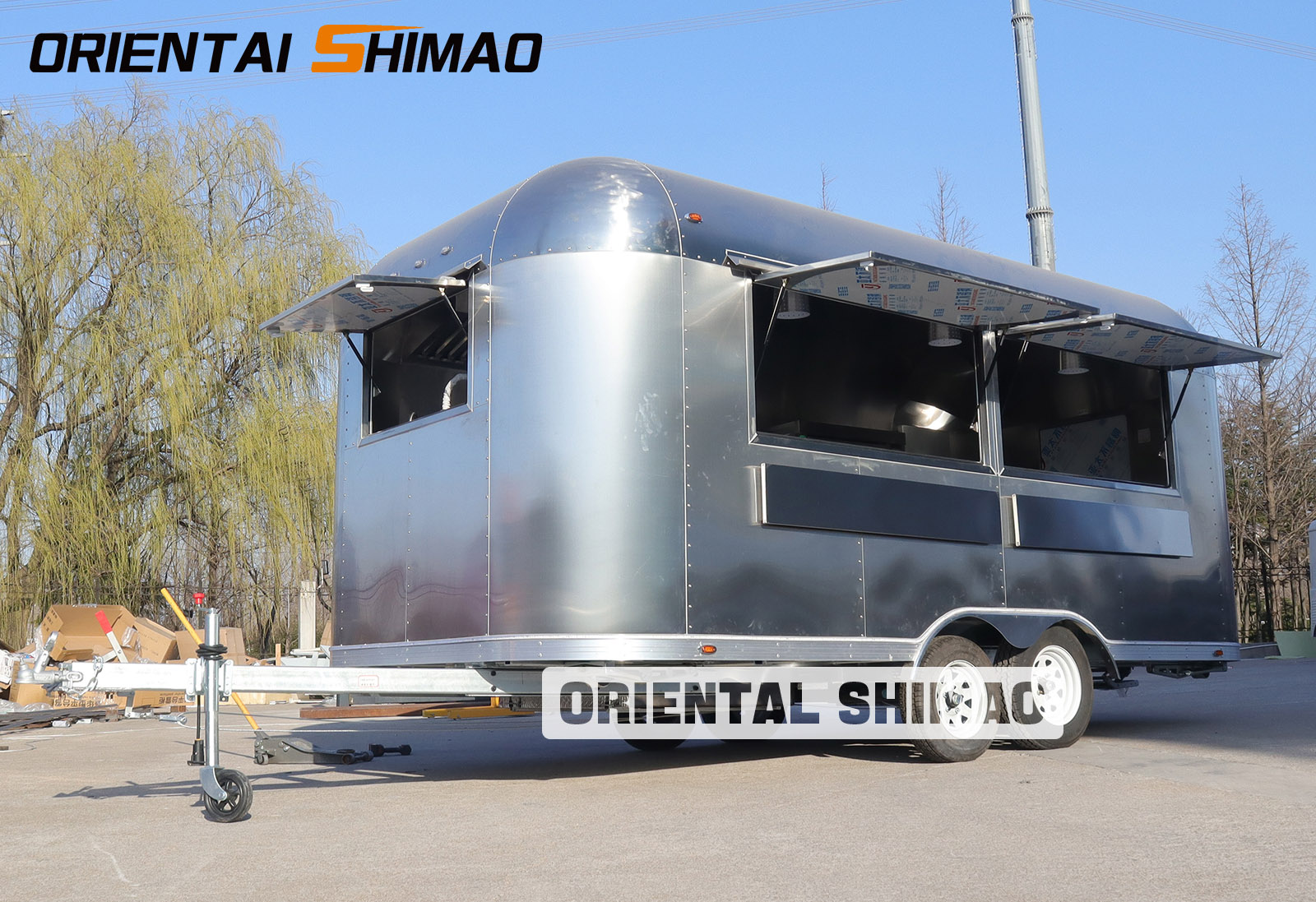 Luxusný priemyselný automobil Breeze Food Truck